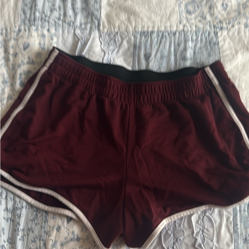 Maroon Athletic Lounge Shorts
